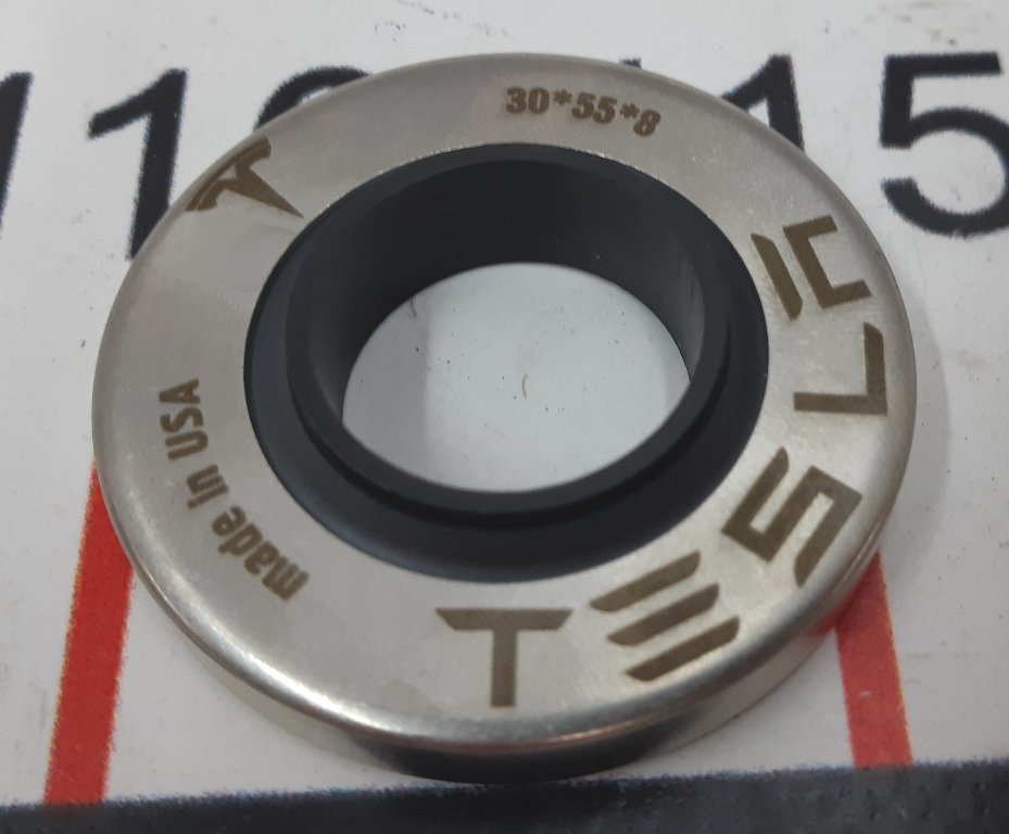Oil seal(30*55*8) with teflon inner motor rotor cooling tube Tesla model S, model S REST 1006606-10-T